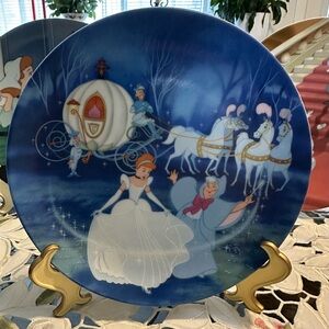 Complete 8 Issues of Cinderella Collector Plates